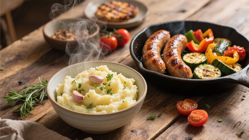 creamy garlic mashed potatoes