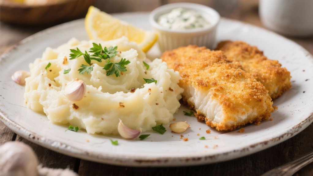 creamy garlic mashed potatoes