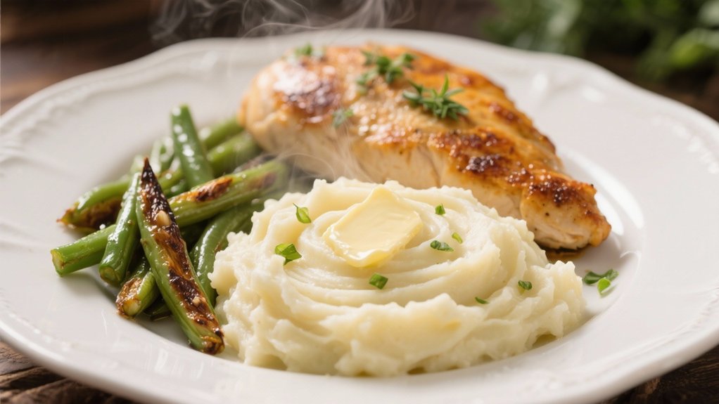 creamy garlic mashed potatoes