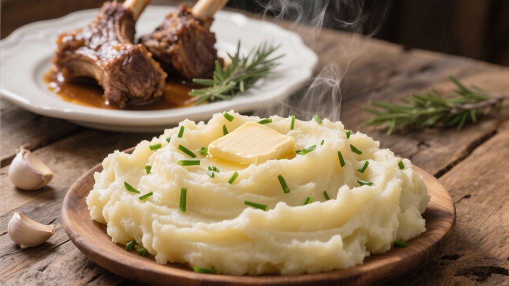 creamy garlic mashed potatoes