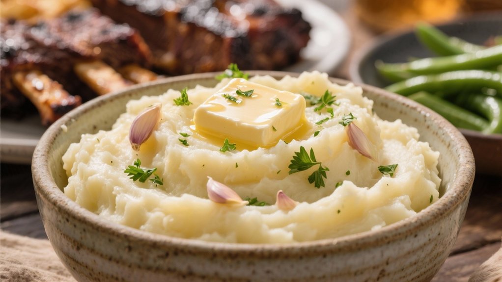creamy garlic mashed potatoes