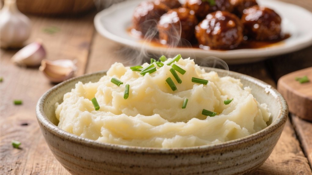 creamy garlic mashed potatoes