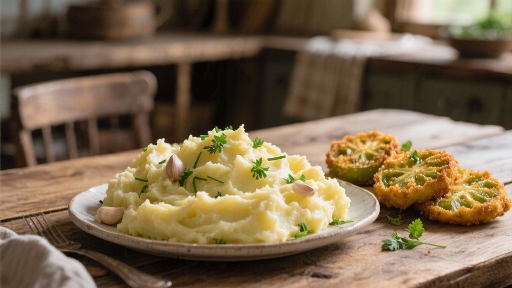 creamy garlic mashed potatoes