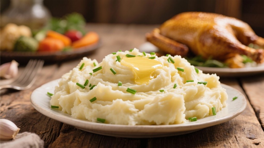 creamy garlic mashed potatoes