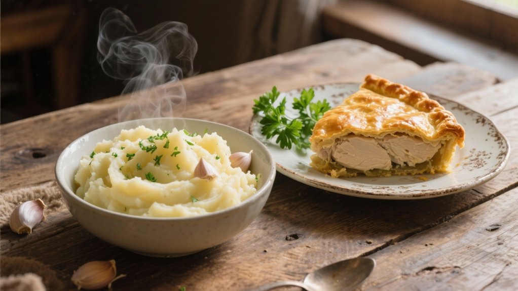 creamy garlic mashed potatoes