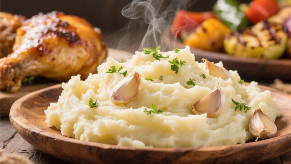 creamy garlic mashed potatoes