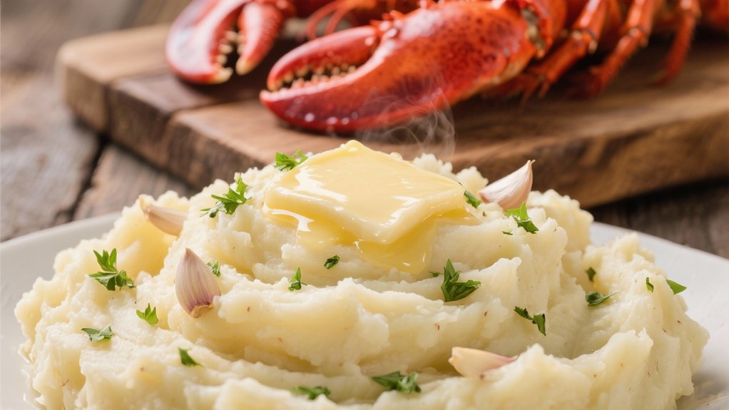 creamy garlic mashed potatoes
