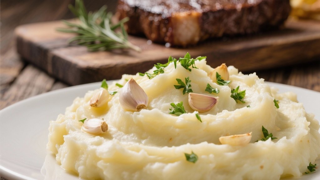 creamy garlic mashed potatoes
