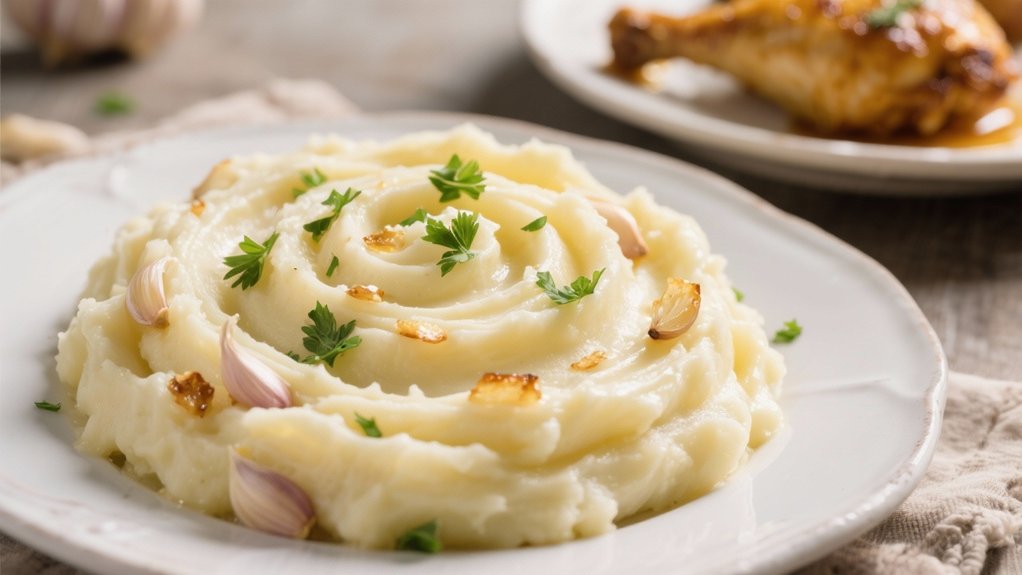 creamy garlic mashed potatoes