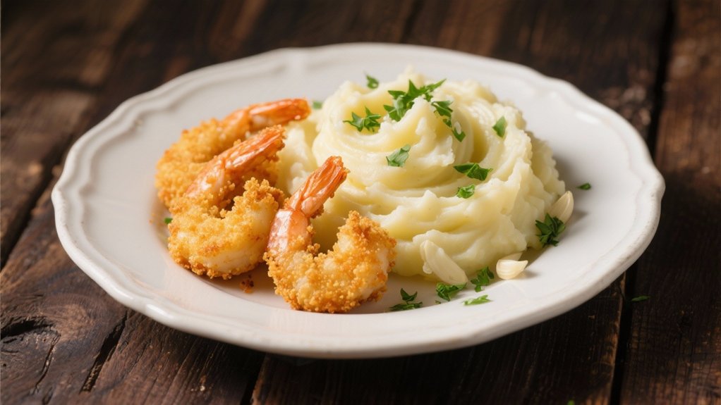 creamy garlic mashed potatoes