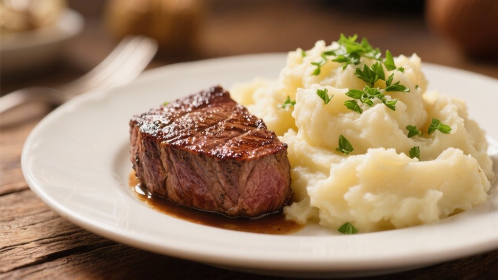 creamy garlic mashed potatoes