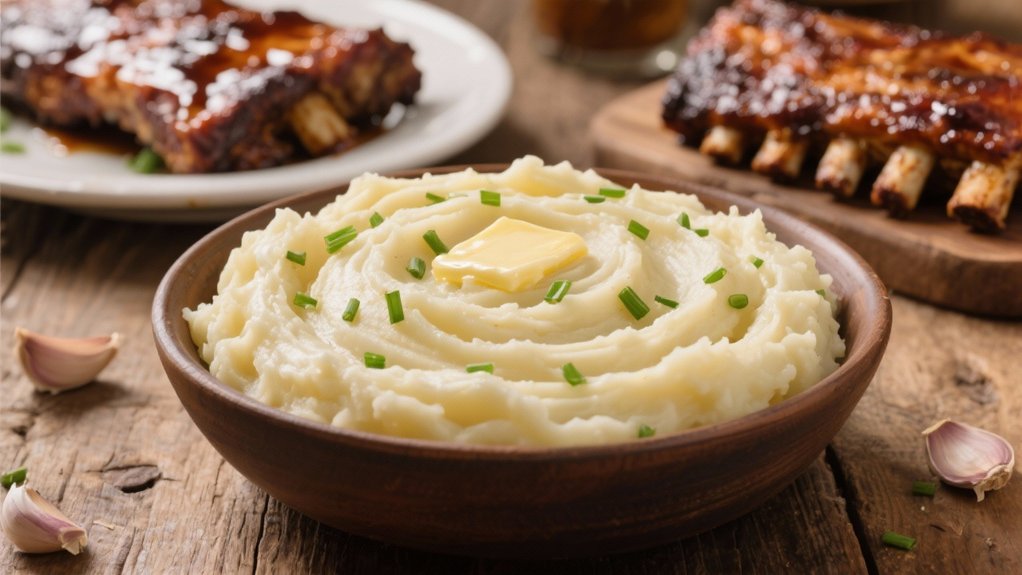 creamy garlic mashed potatoes
