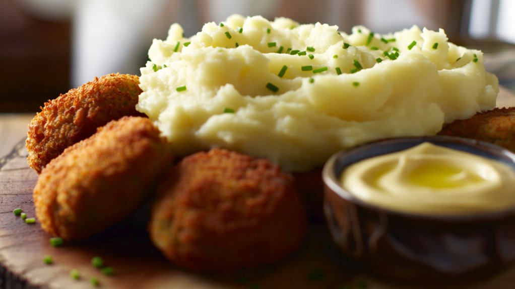 creamy garlic mashed potatoes