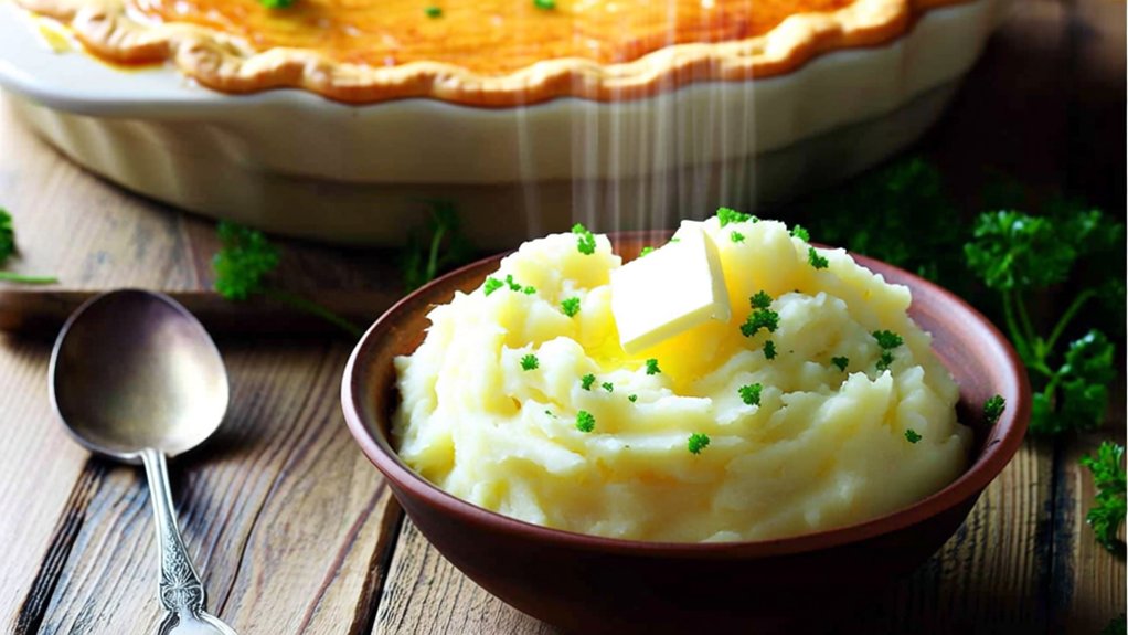 creamy garlic mashed potatoes