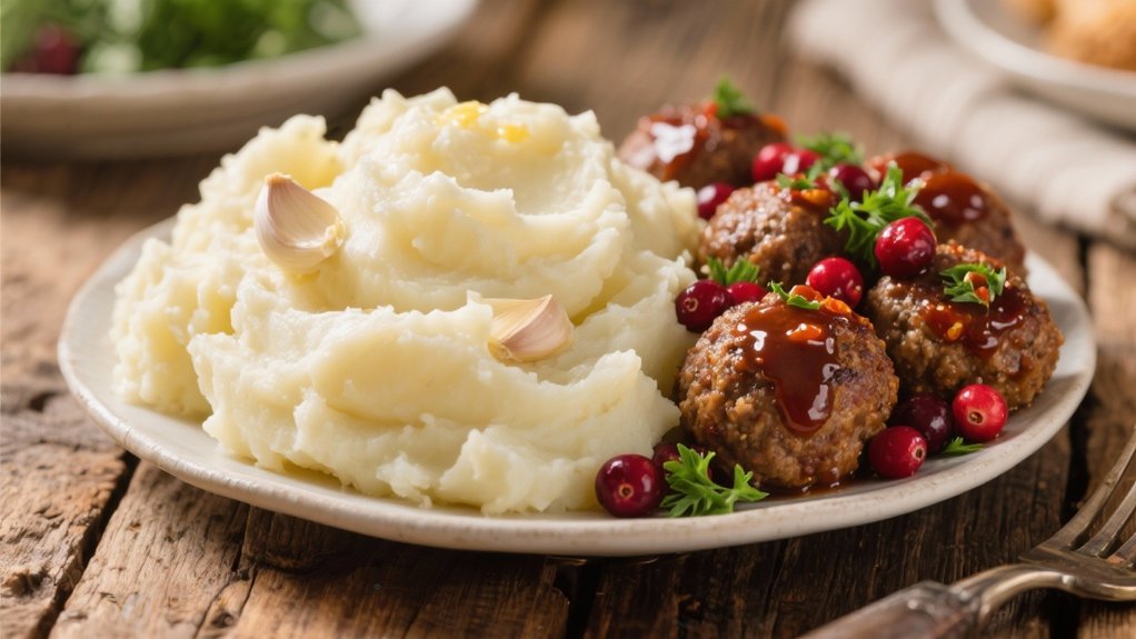 creamy garlic mashed potatoes