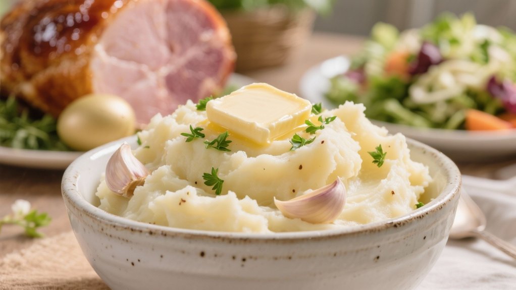 creamy garlic mashed potatoes