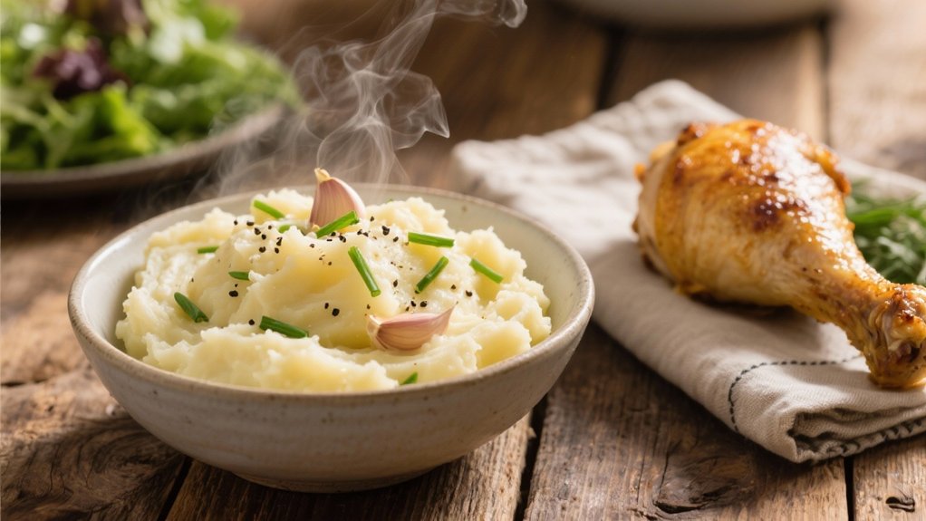 creamy garlic mashed potatoes