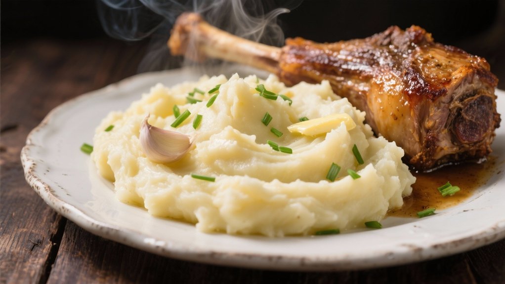 creamy garlic mashed potatoes
