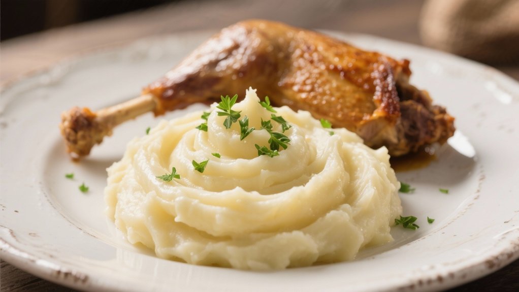 creamy garlic mashed potatoes