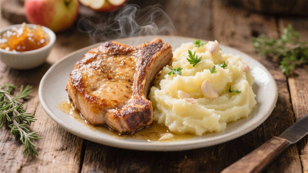 creamy garlic mashed potatoes