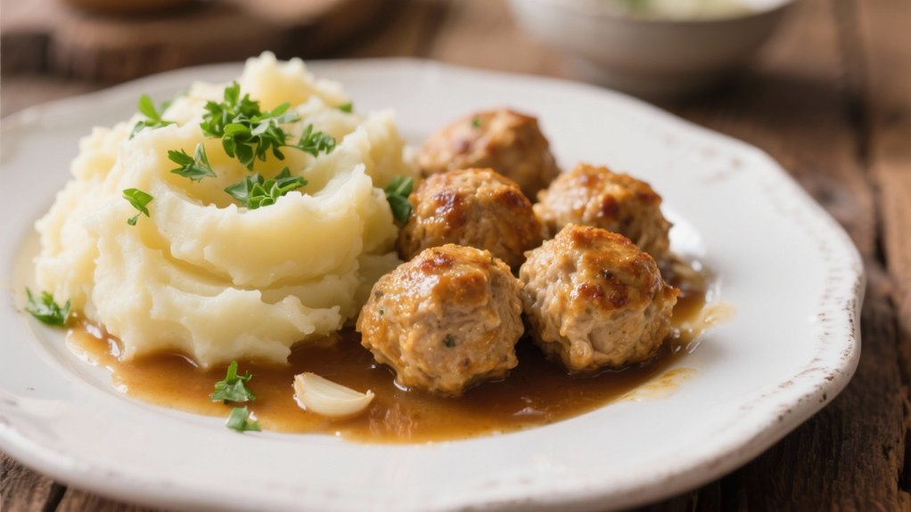 creamy garlic mashed potatoes