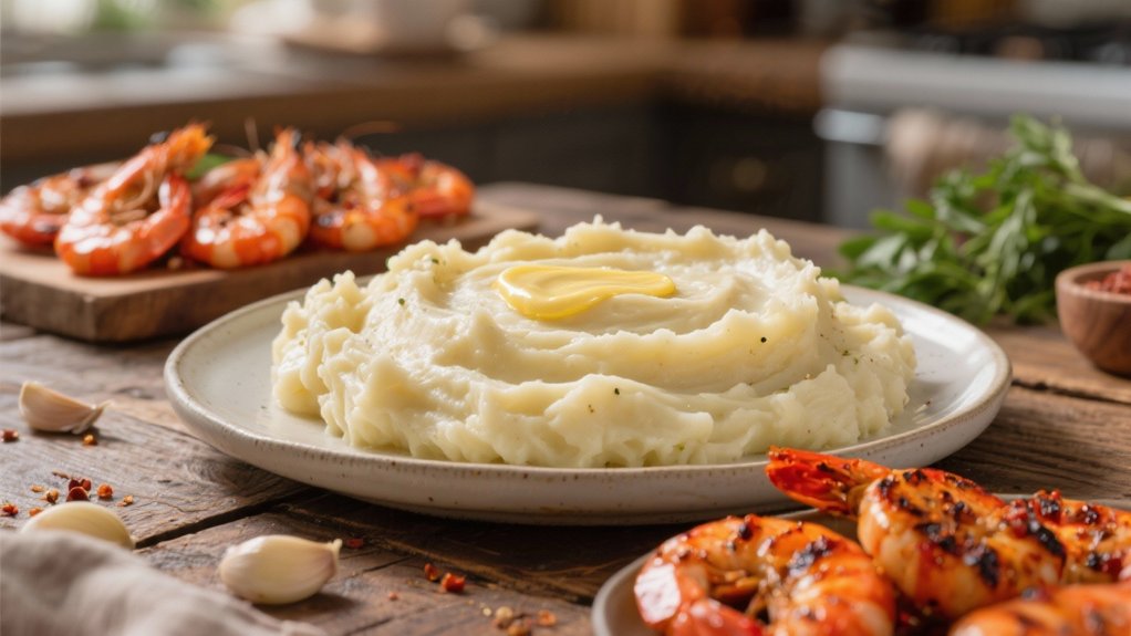 creamy garlic mashed potatoes