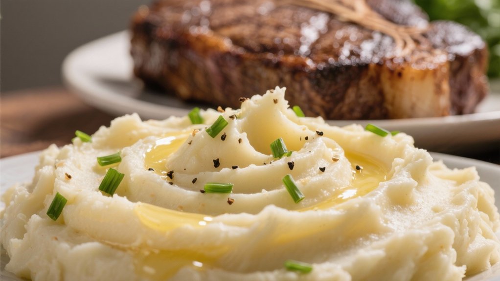 creamy garlic mashed potatoes