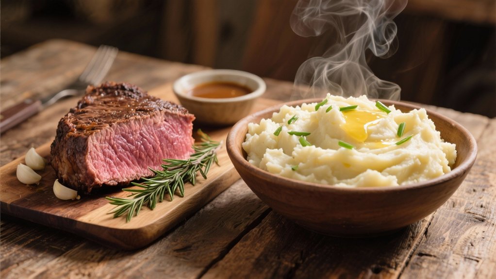 creamy garlic mashed potatoes