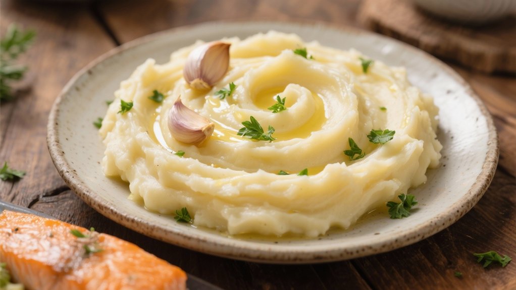 creamy garlic mashed potatoes