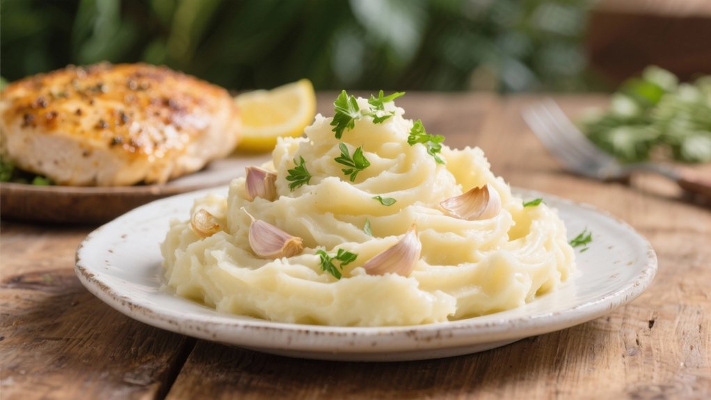 creamy garlic potato goodness