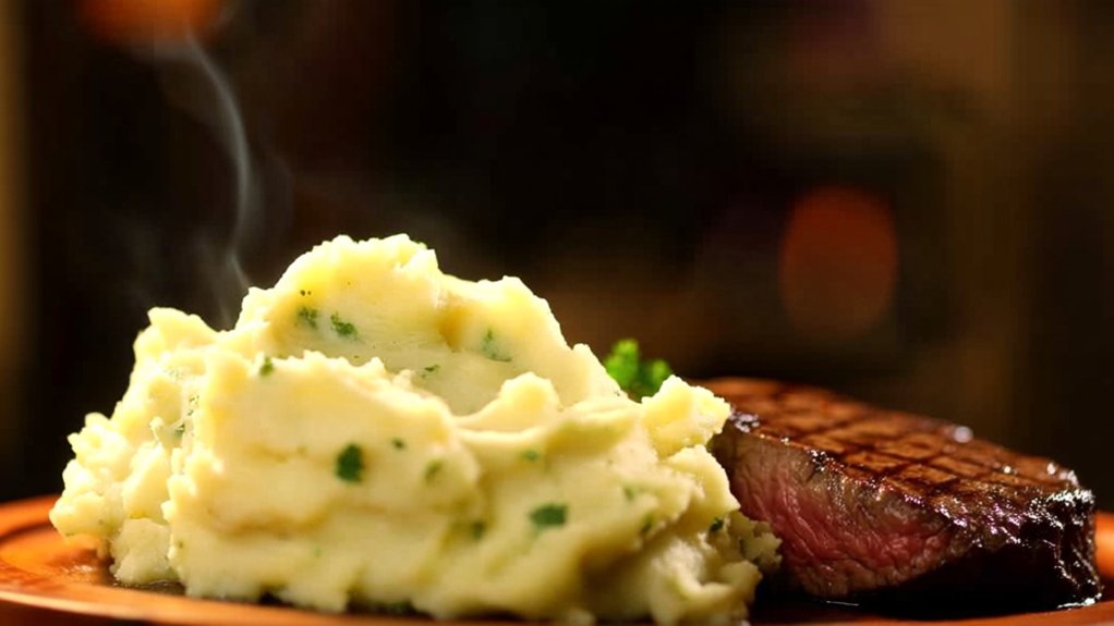 creamy garlic yukon potatoes