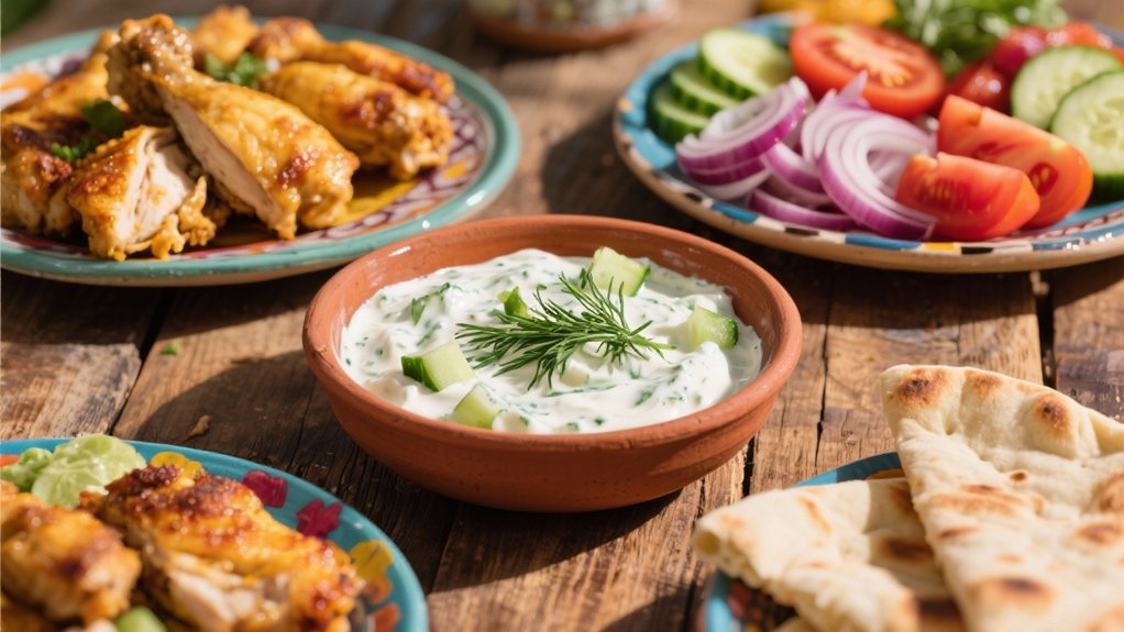 creamy greek yogurt sauce