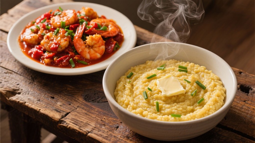 creamy grits shrimp creole