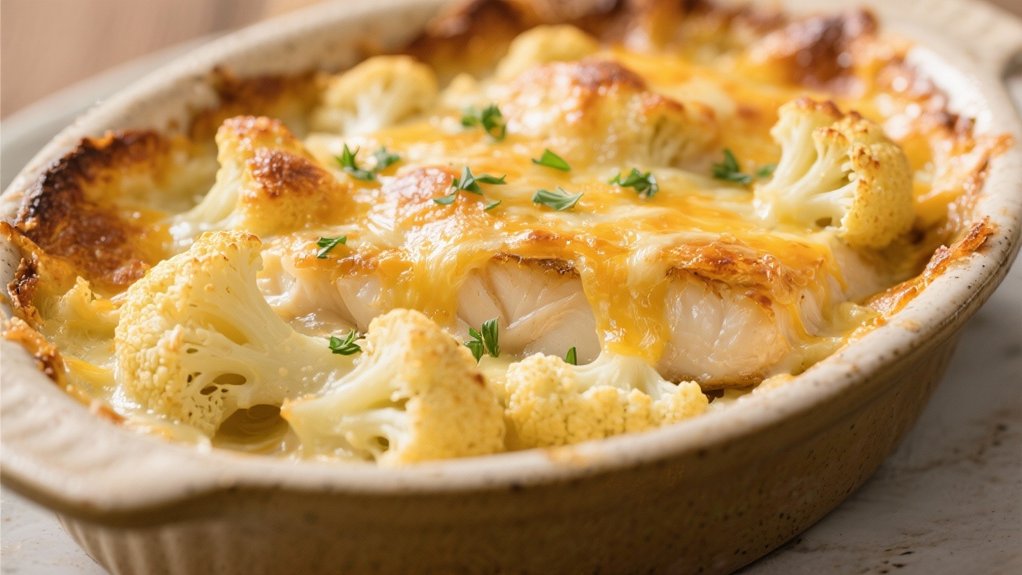 creamy gruy re cauliflower gratin