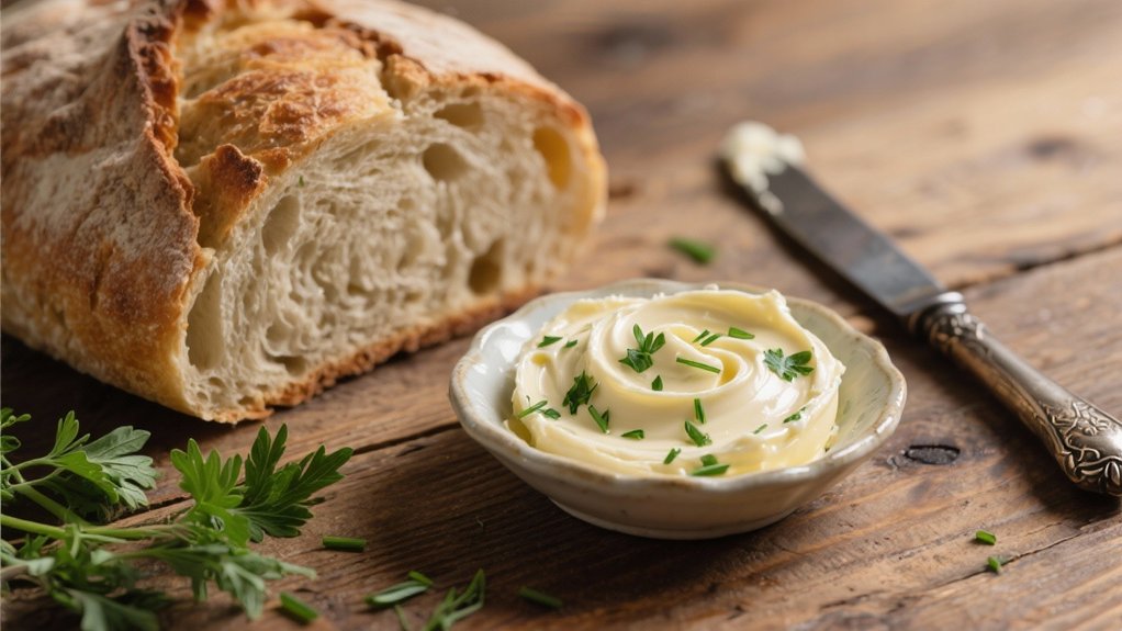 creamy herb butter spread