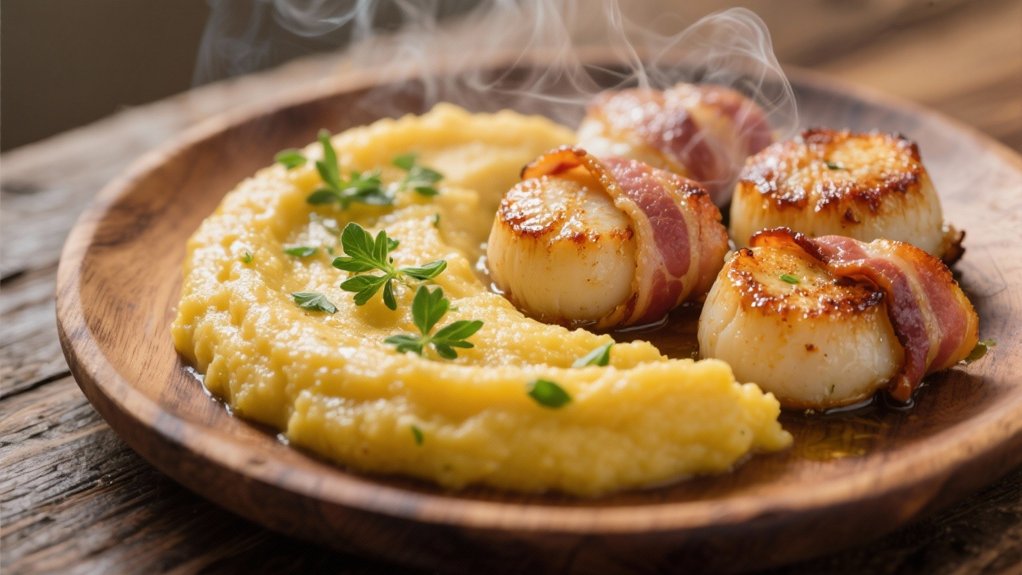 creamy herb infused polenta delight