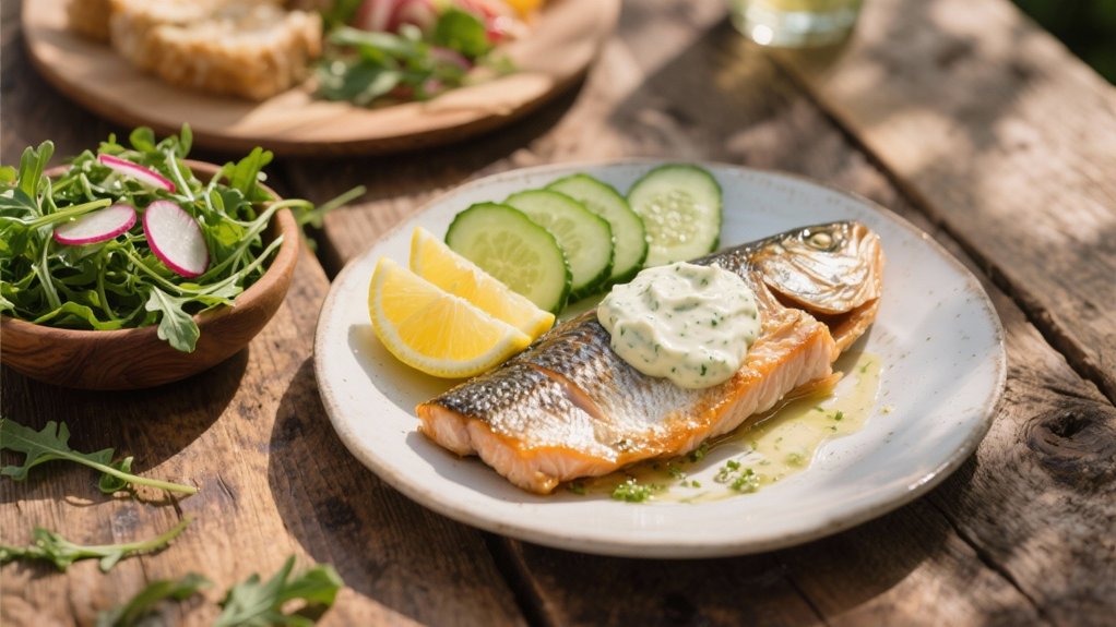 creamy horseradish fish sauce