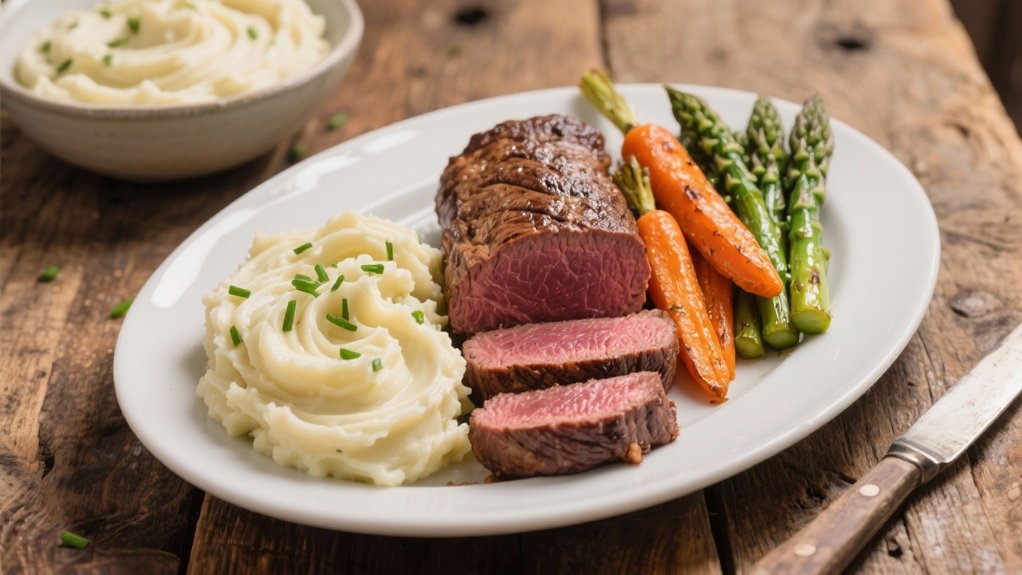 creamy horseradish potato side