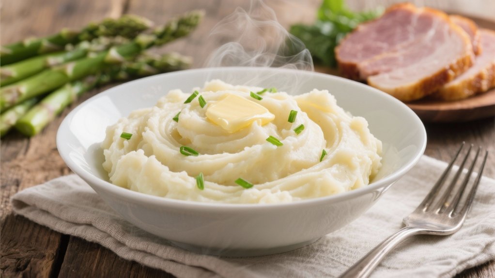 creamy indulgent mashed potatoes