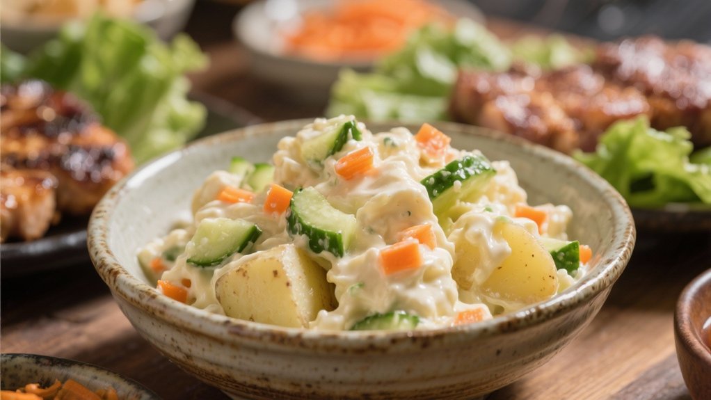 creamy korean potato salad