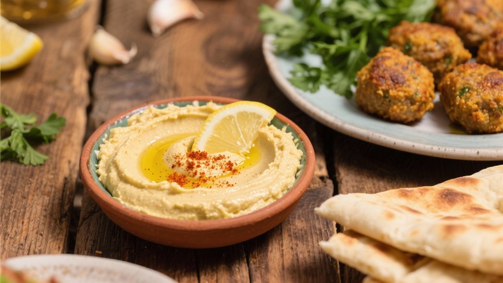 creamy lemon garlic dip