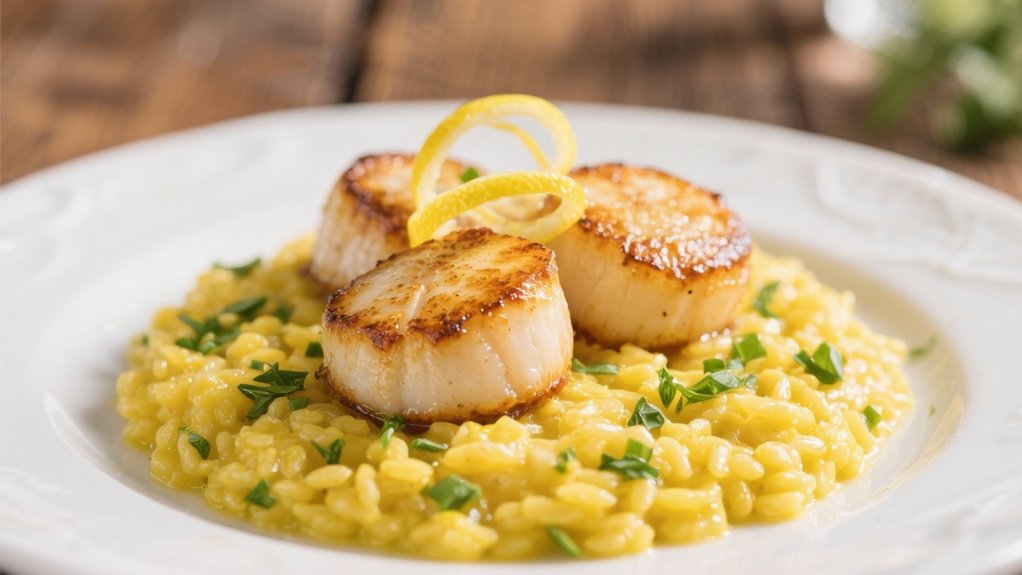 creamy lemon herb risotto
