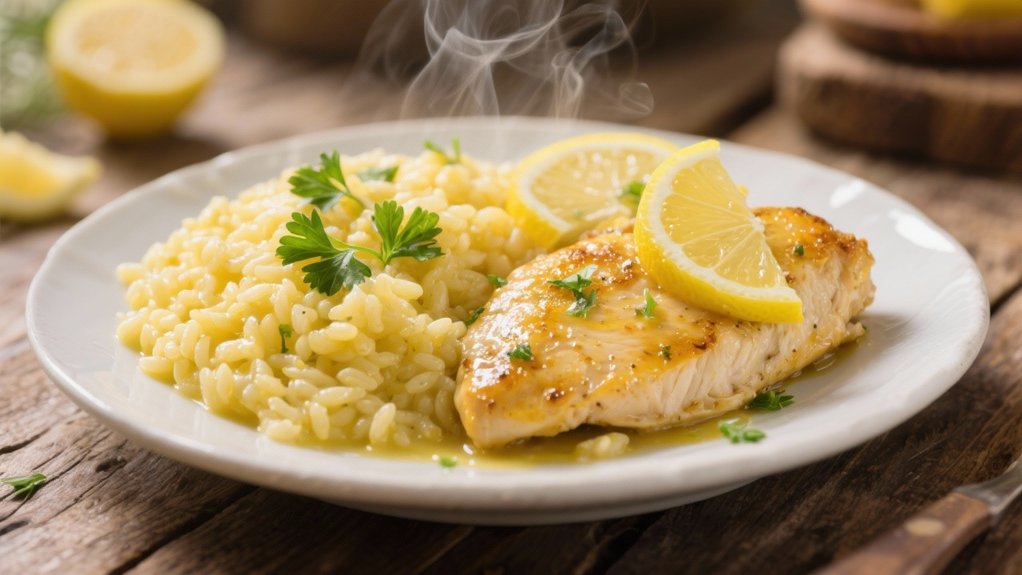creamy lemon risotto elegance