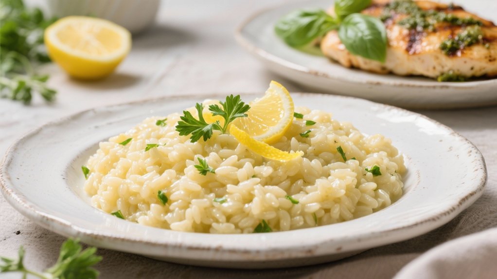 creamy lemon risotto recipe