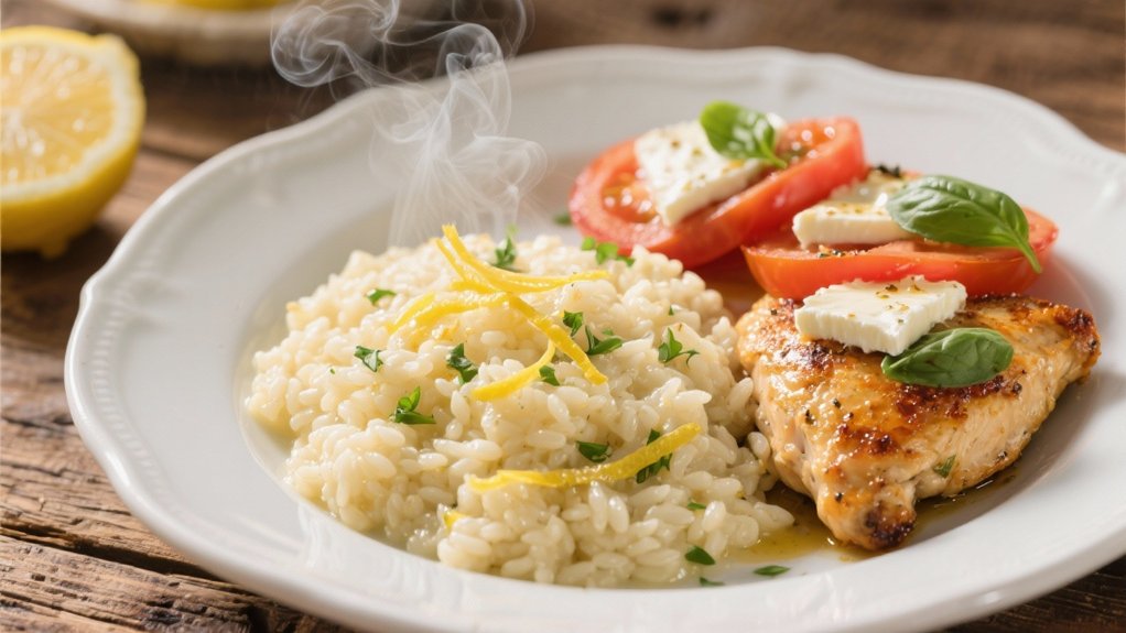 creamy lemon risotto recipe