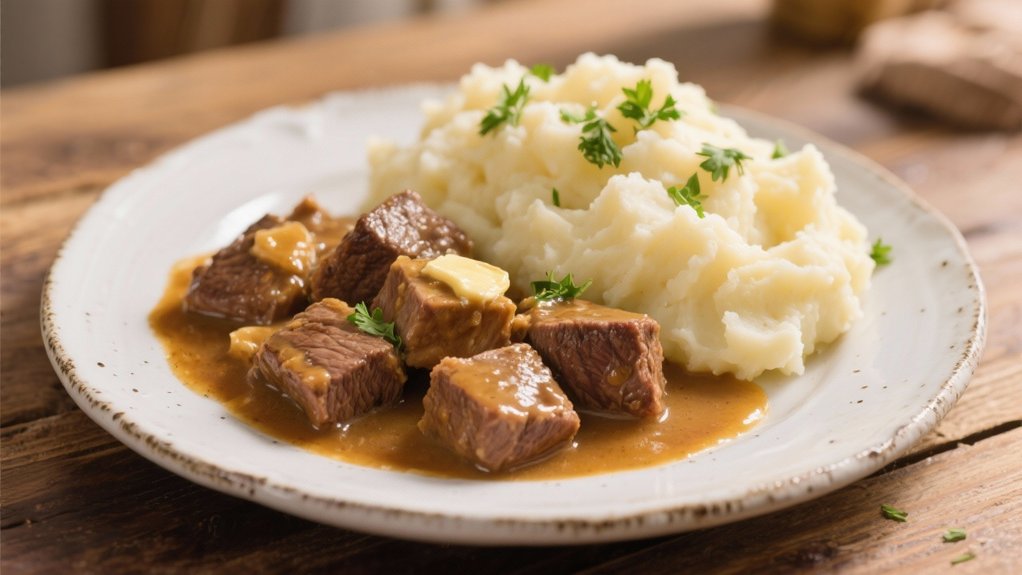 creamy mashed potatoes toppings