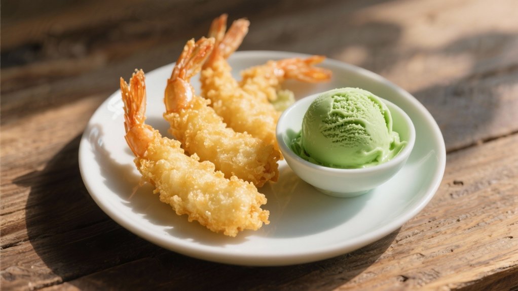 creamy matcha palate cleanser