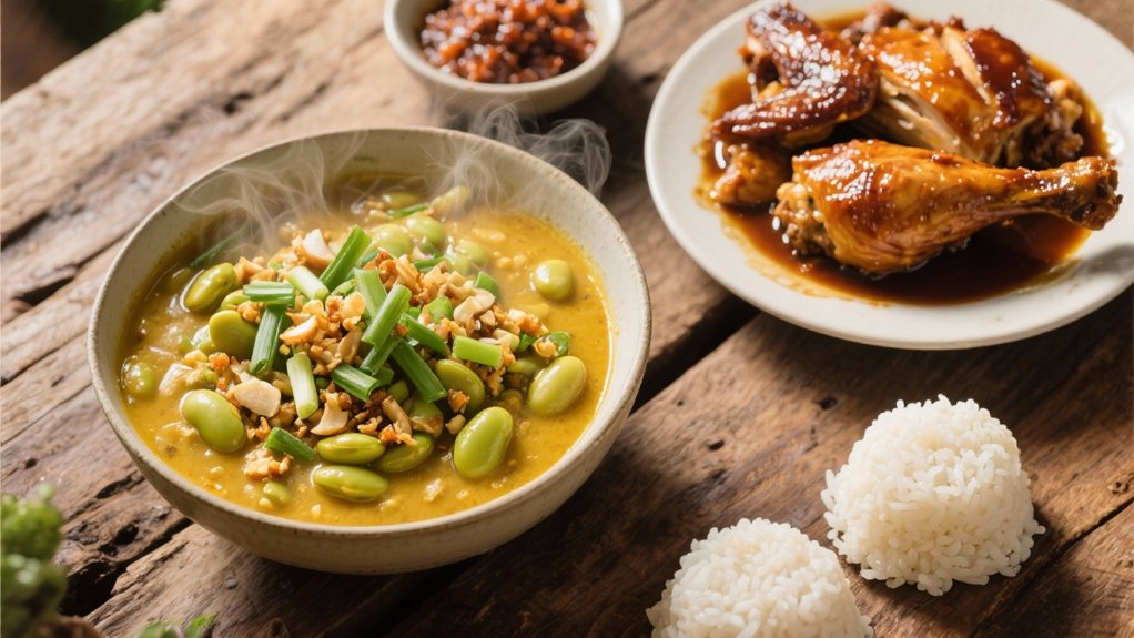 creamy mung bean stew