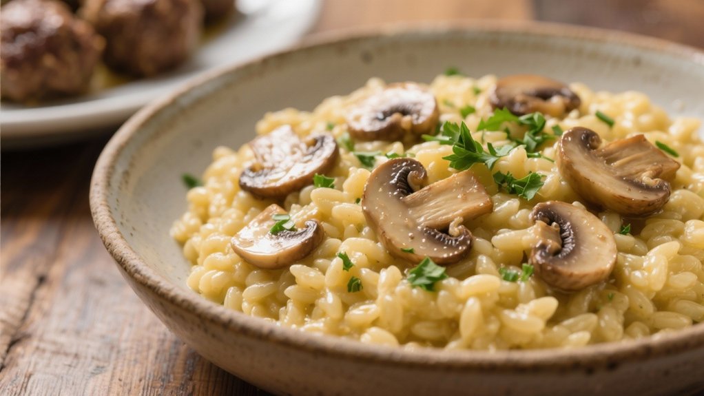 creamy mushroom risotto perfection