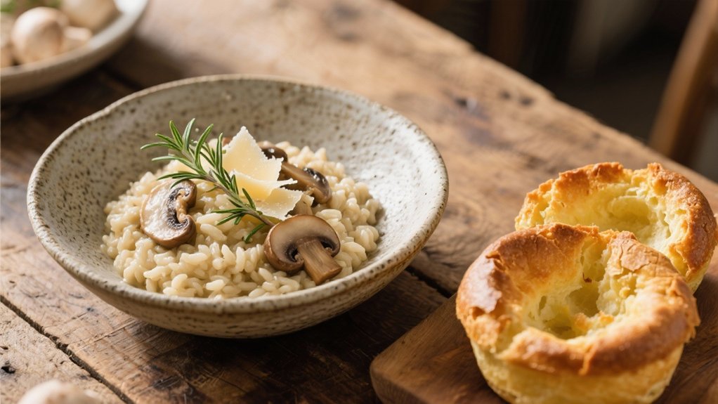creamy mushroom risotto recipe